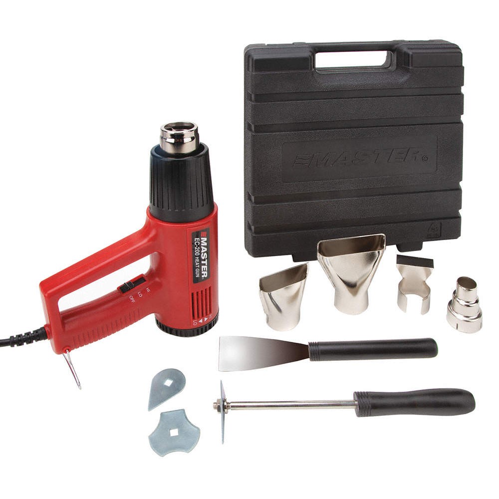 MASTER APPLIANCE EC-200K Heat Gun Kit,120V AC,930  deg.F,10 A 333HD3