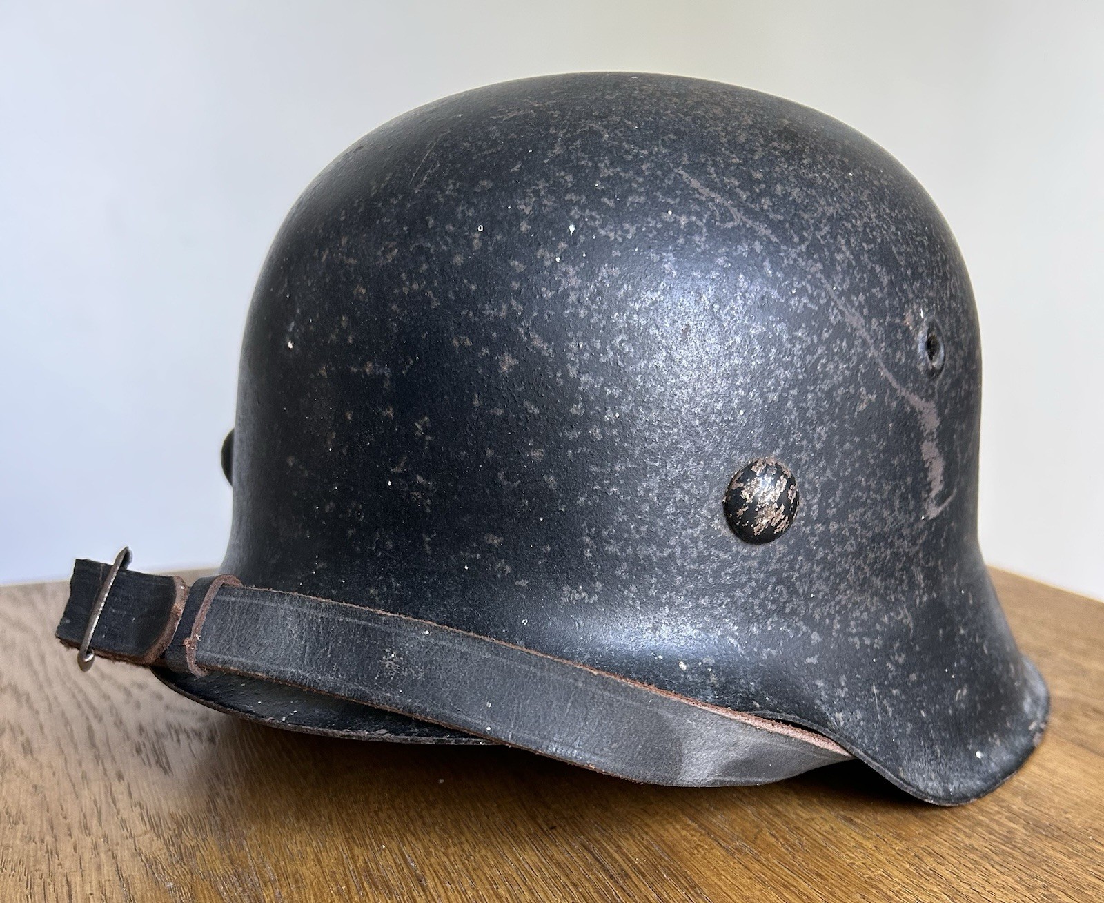 WW2 M42 ET64 1528 German Helmet