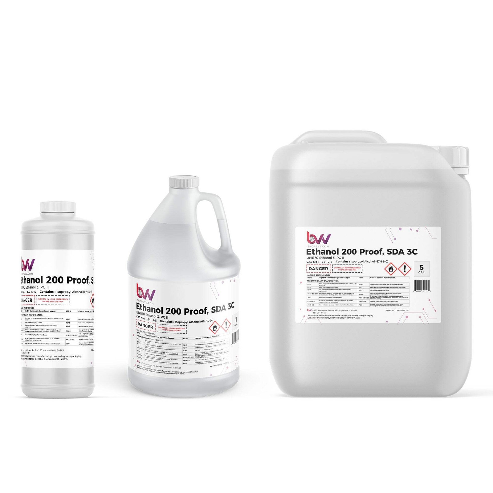 BVV SDA-3C (100% ABV) Lab Grade