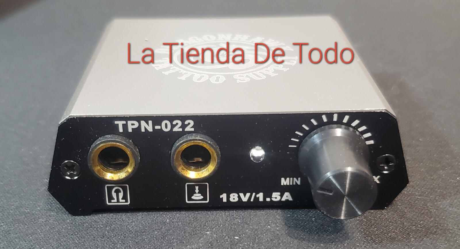 TATTOO MACHINE POWER SUPPLY FITS TPN022 OR TPN-022 SILVER