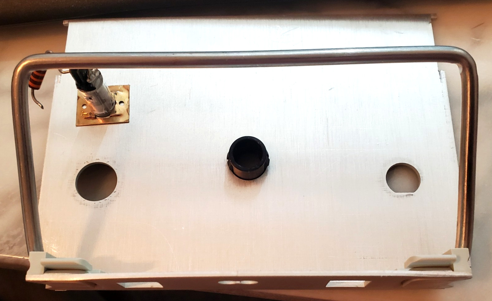 Hewlett Packard HP 400EL AC Voltmeter Faceplate