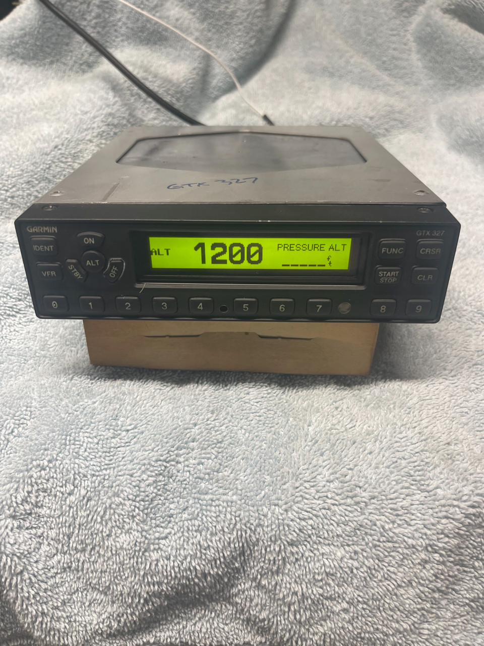Garmin GTX-327 Transponder, 011-00490-00, 11-33V, with tray and backplate
