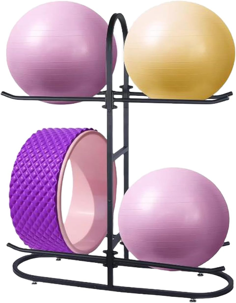 Stabilising Ball Rack,Exercise Ball Holder,Medicine Ball Rack and Yoga Ball Stor