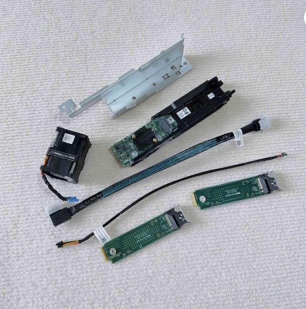 New Dell R360 N1 Boss card kit NVMe protocol M.2 YWKXV WW56V MCGR3 644JP-