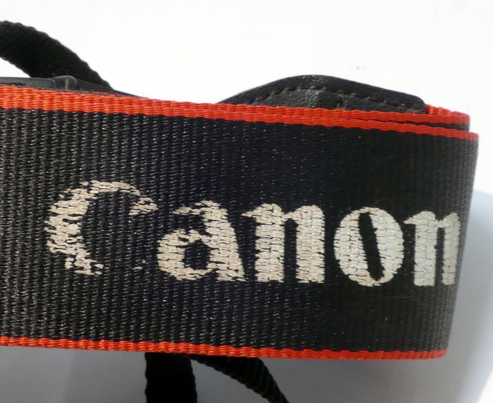Canon OES camera Neck Shoulder Strap 1.5" wide Black  - OEM, Used
