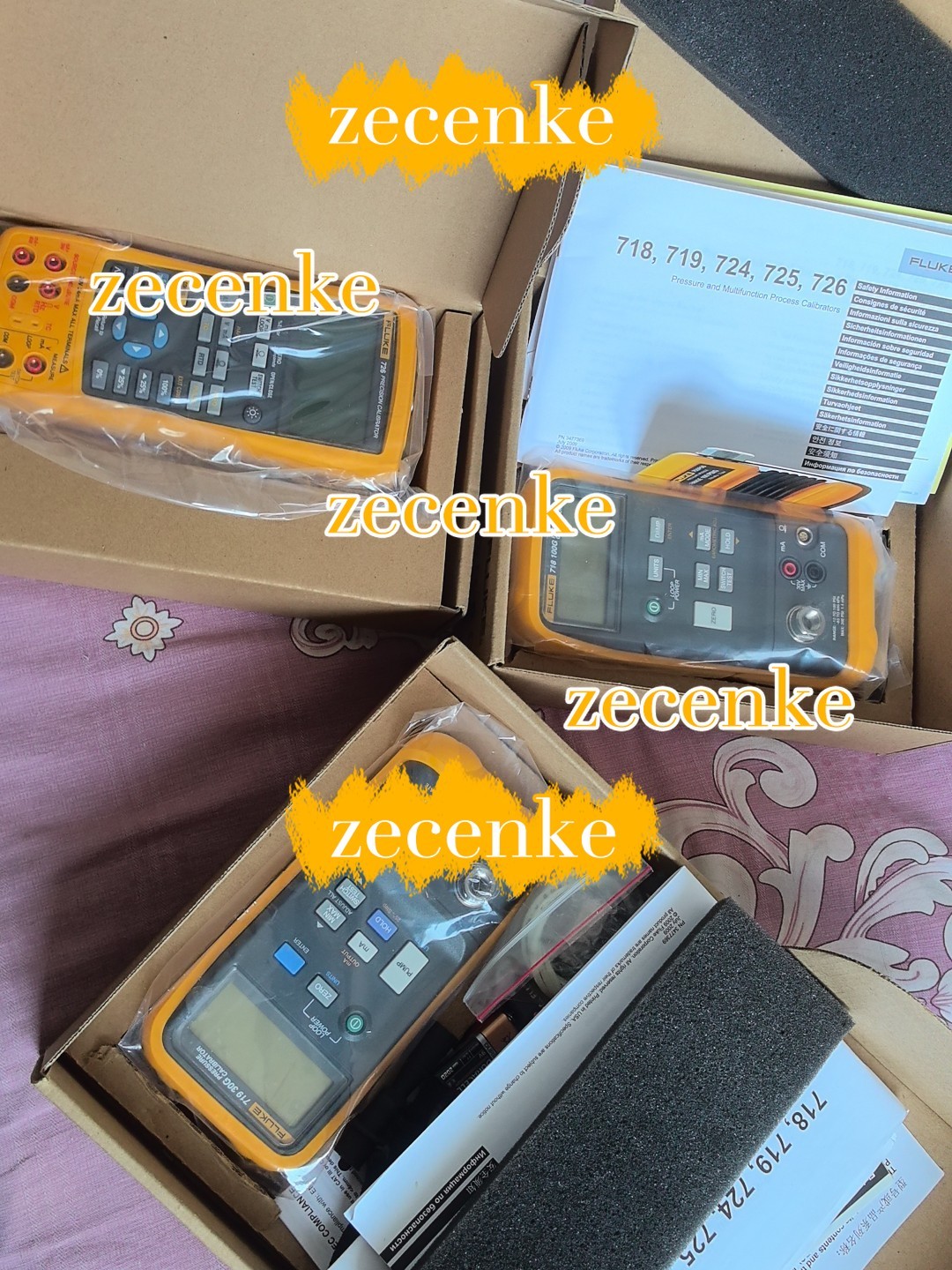 1 pcs FLUKE 726 PRECISION MULTIFUNCTION CALIBRATOR (MFG-2024) CALIBRATED 2024NEW