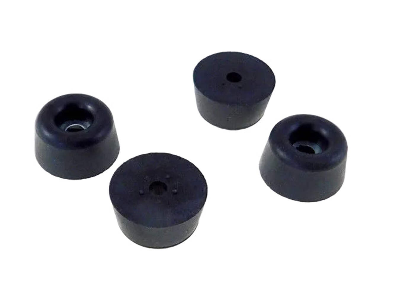 4 Pack Procraft Tapered Feet 1" Dia. x 17/32" Tall - With Screws FT-1532