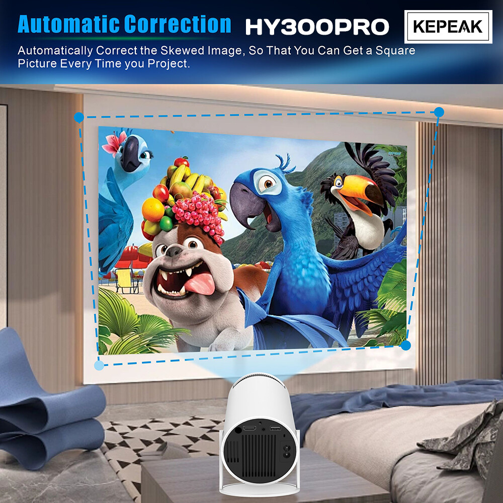 4K Mini Proyector Para Moviles Celular 5G Wifi Bluetooth Android Y Ios Iphone US