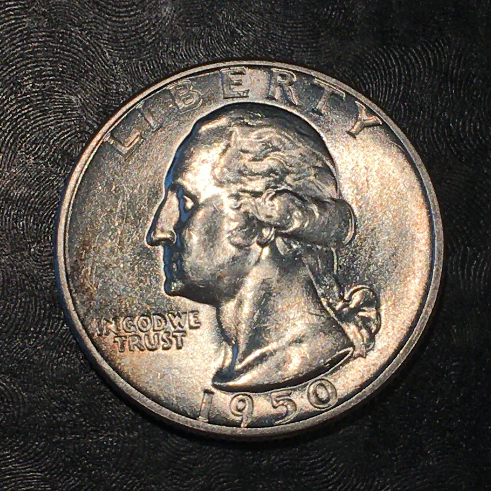 1950-D Silver Washington Quarter Superb Uncirculated - High Quality Scans #J062