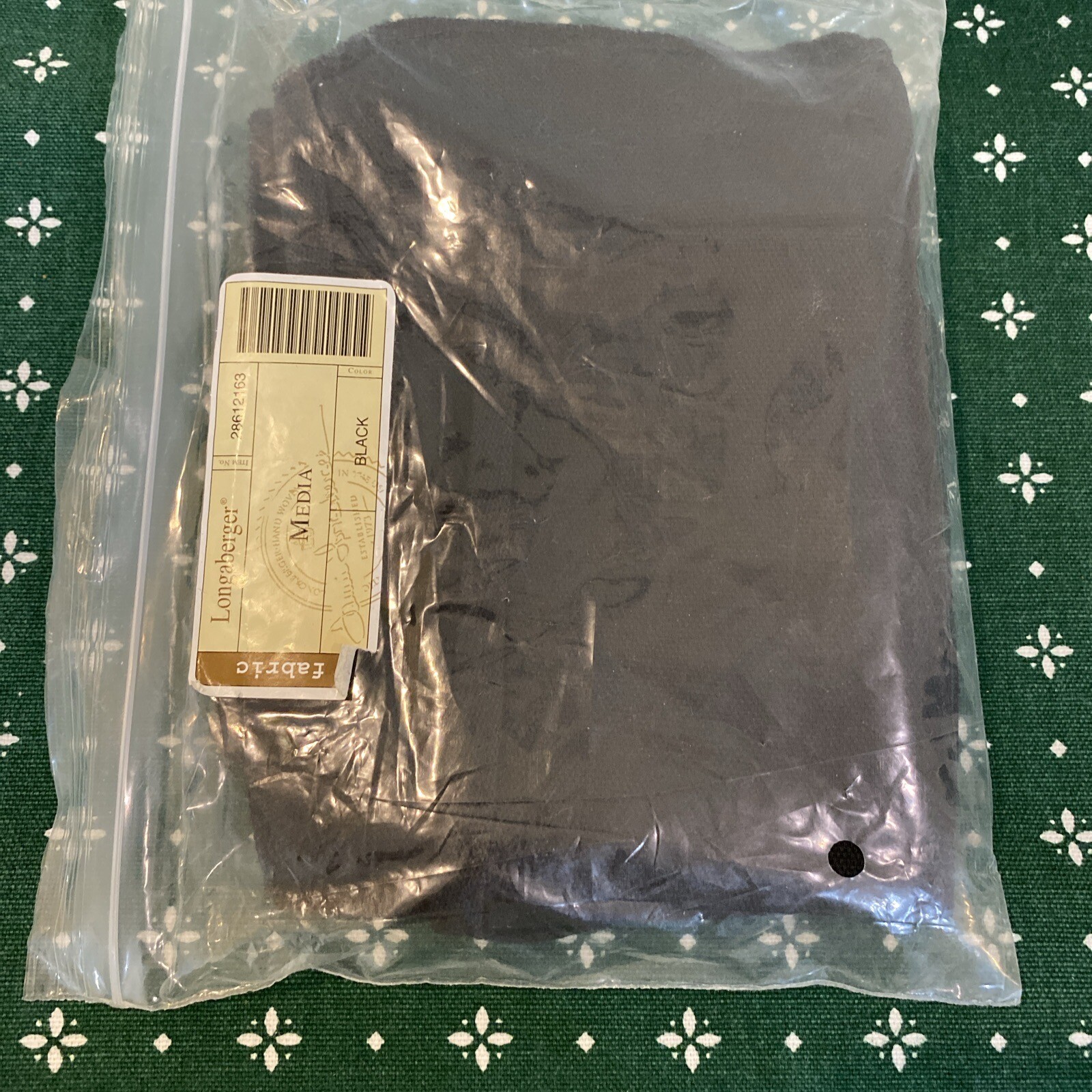 Longaberger Media Liner Black