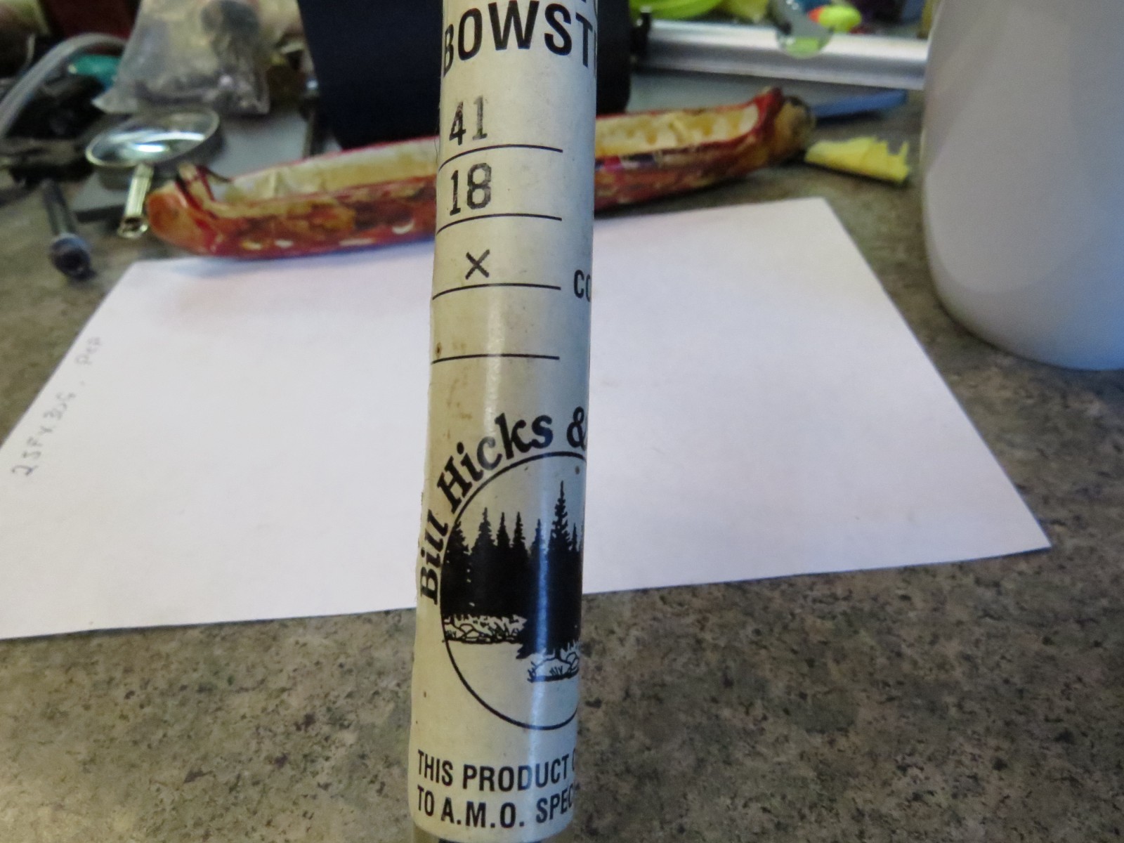 Custom Bow String - Traditional Recurve/Compound, 41", Bill Hicks, 18 Strand