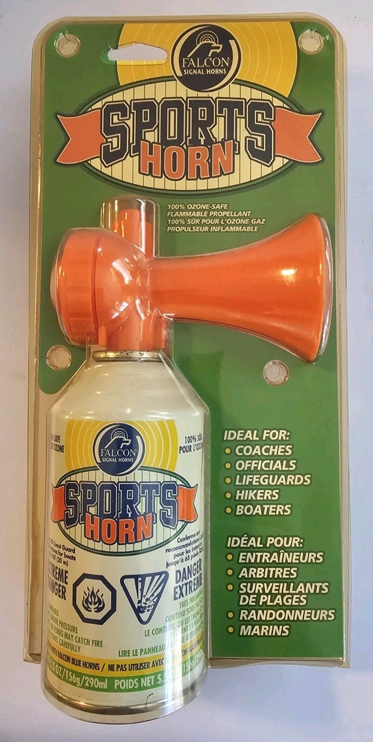 NOS Falcon FSH-6310 Sports Horn for Coaches Fans Boaters Hikers Vintage