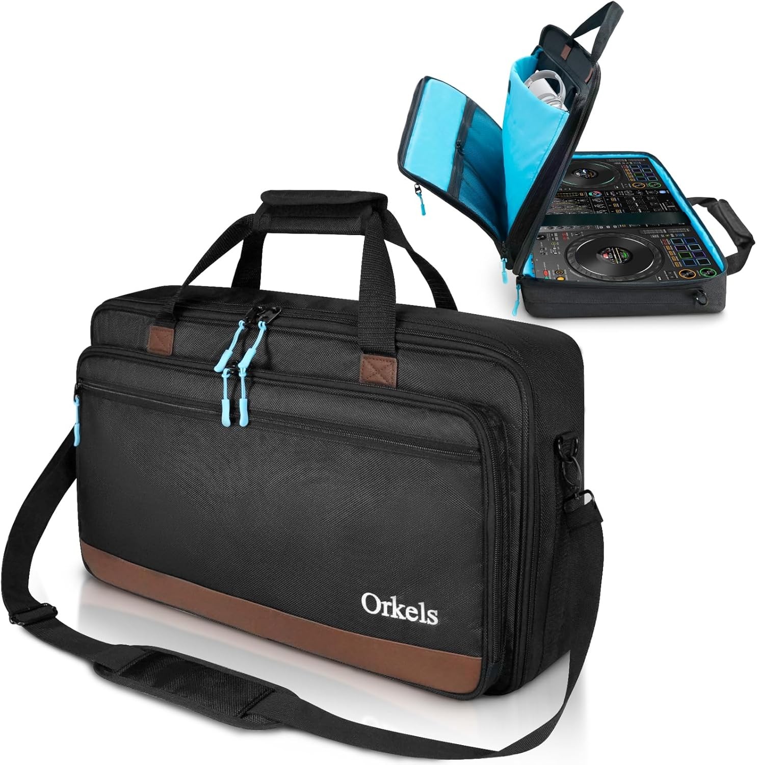 Portable DJ Controller Bag for FLX4, FLX2, REV1, DDJ SB3, DDJ SB2