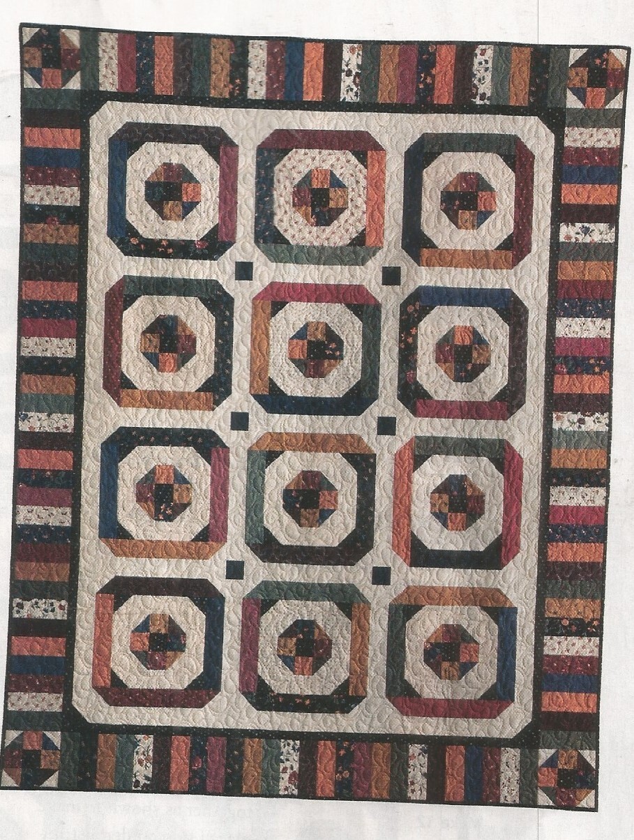 A0165 PUMPKIN ROLL QUILT PATTERN/INSTRUCTIONS