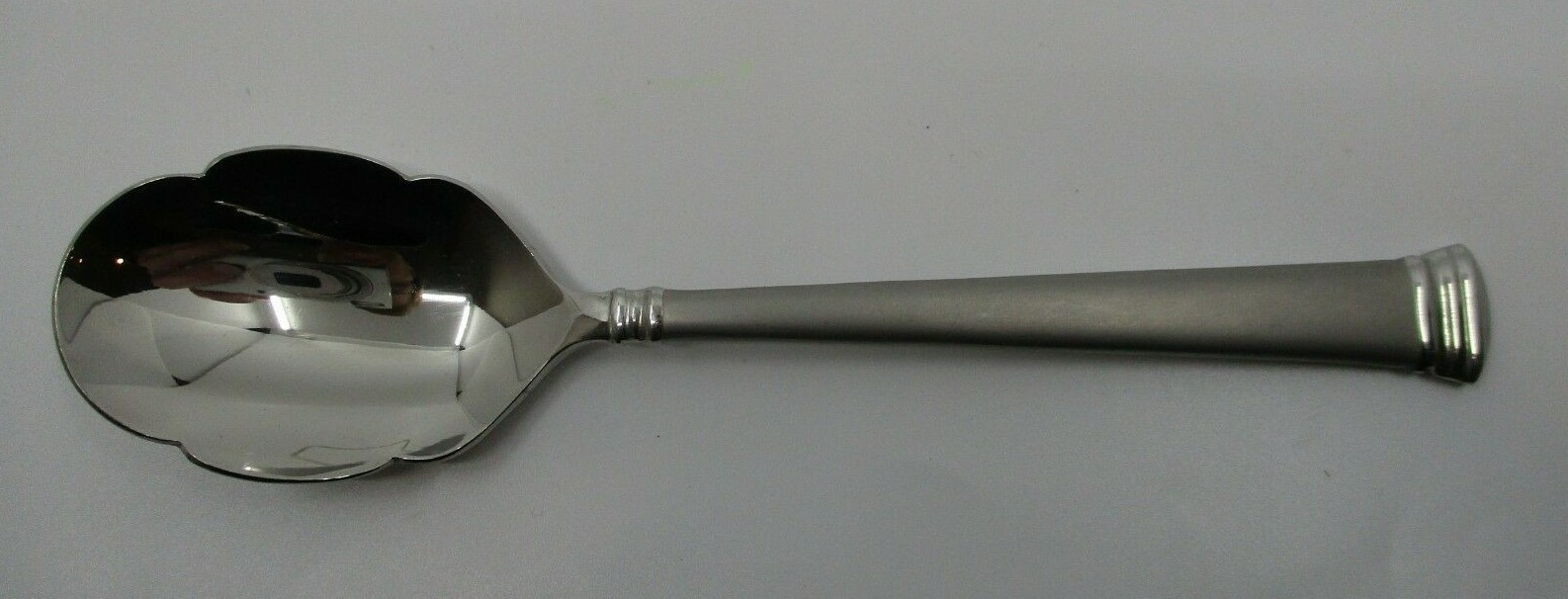 LENOX  STAINLESS ETERNAL (Frosted) SUGAR SPOON - 6 1/8" - 05R