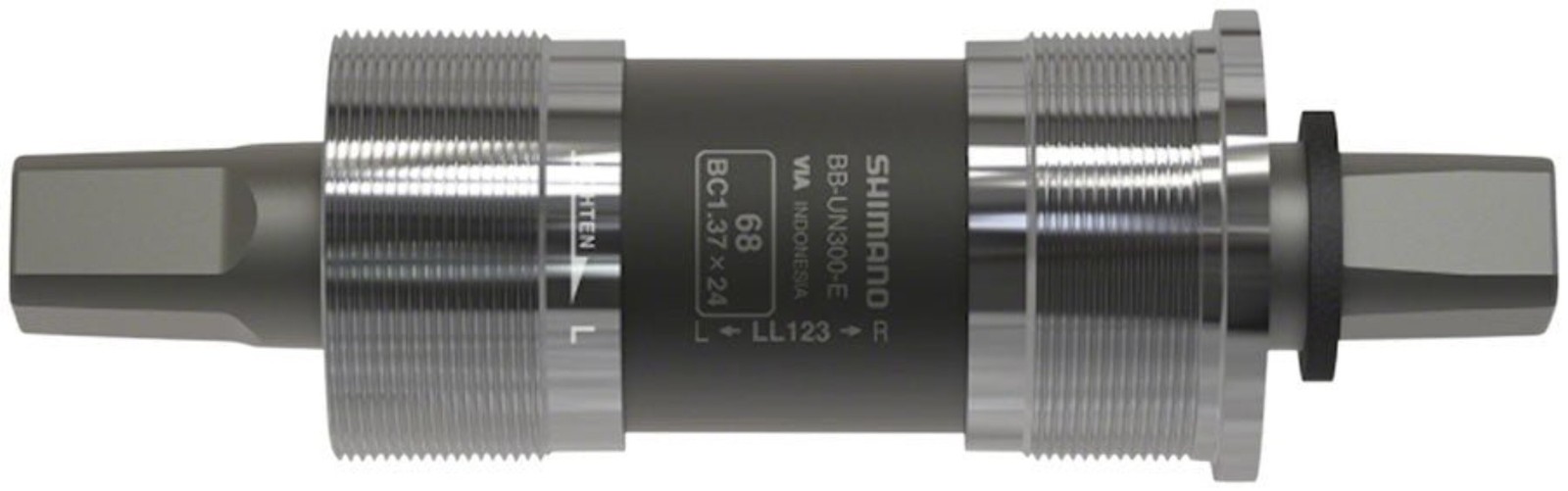 Shimano BB-UN300-E Bottom Bracket - English 68 x 122.5mm Spindle Square Taper JI