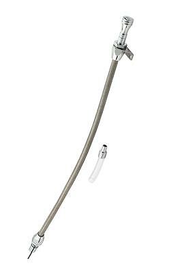 GM TH350 TH400 Flexible Braided Transmission Dipstick Firewall Mount