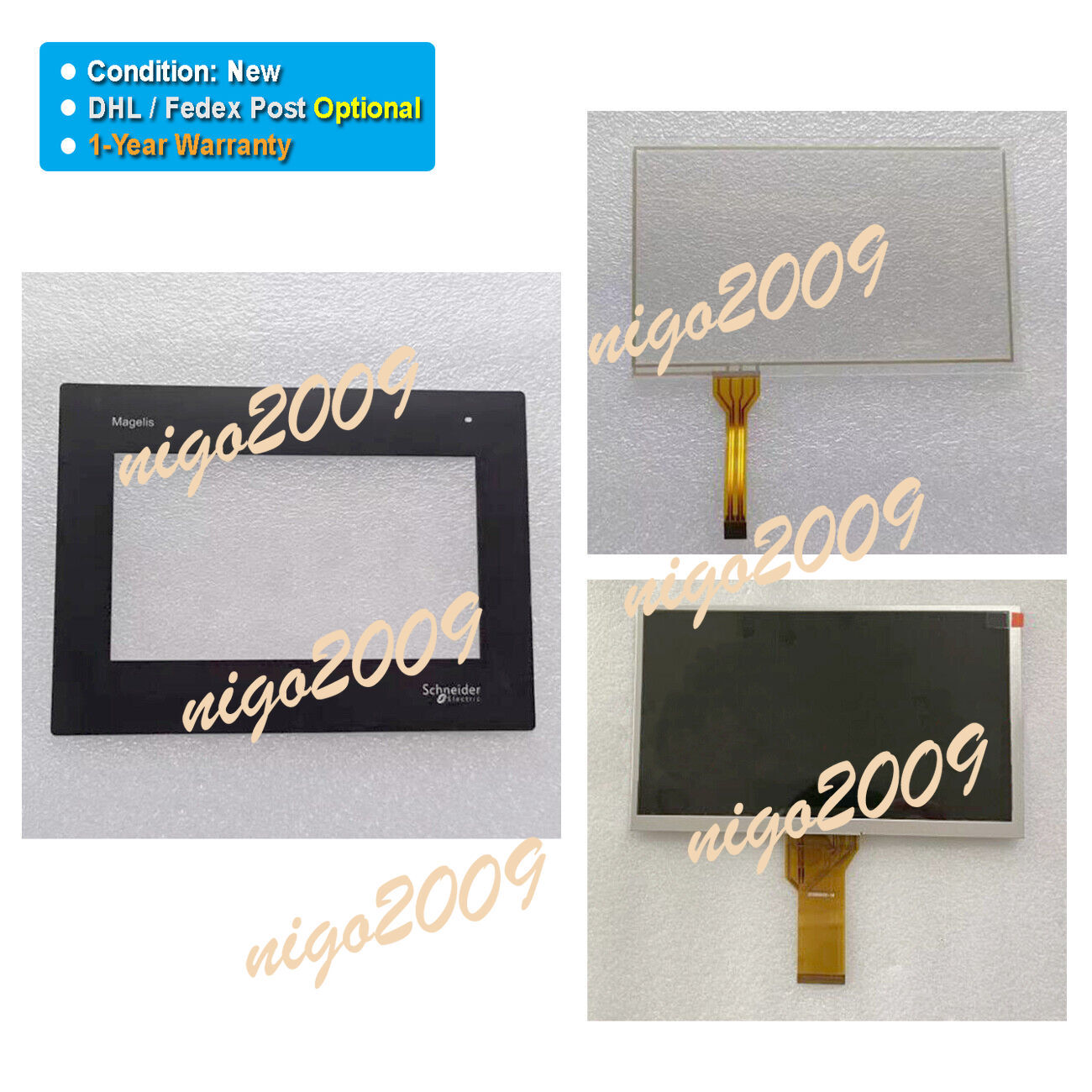 Fit for HMIGXU3500 Touch Screen Film LCD Display Screen Panel 1-Year Warranty
