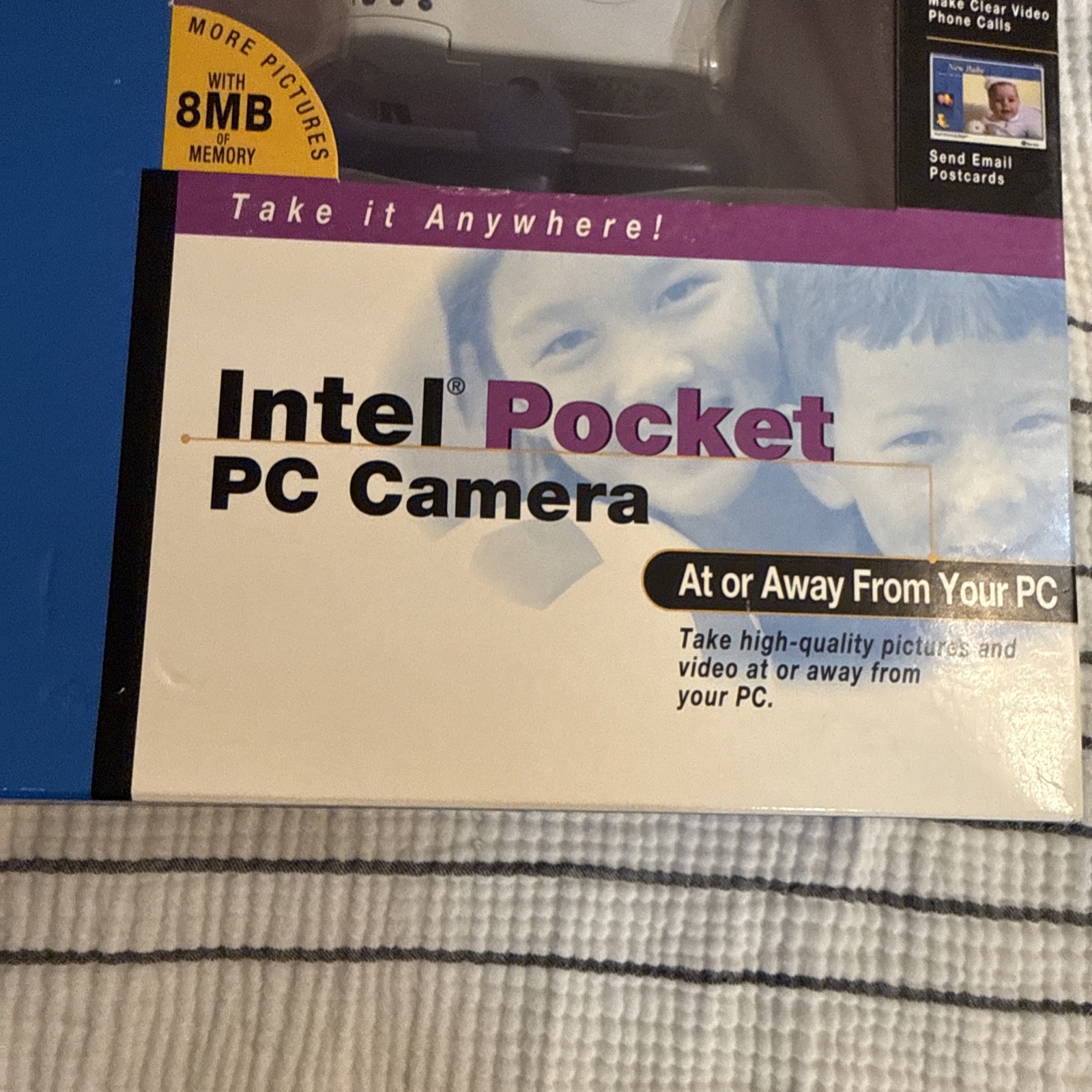 Vintage Intel Pocket PC Digital Camera CS630 Webcam