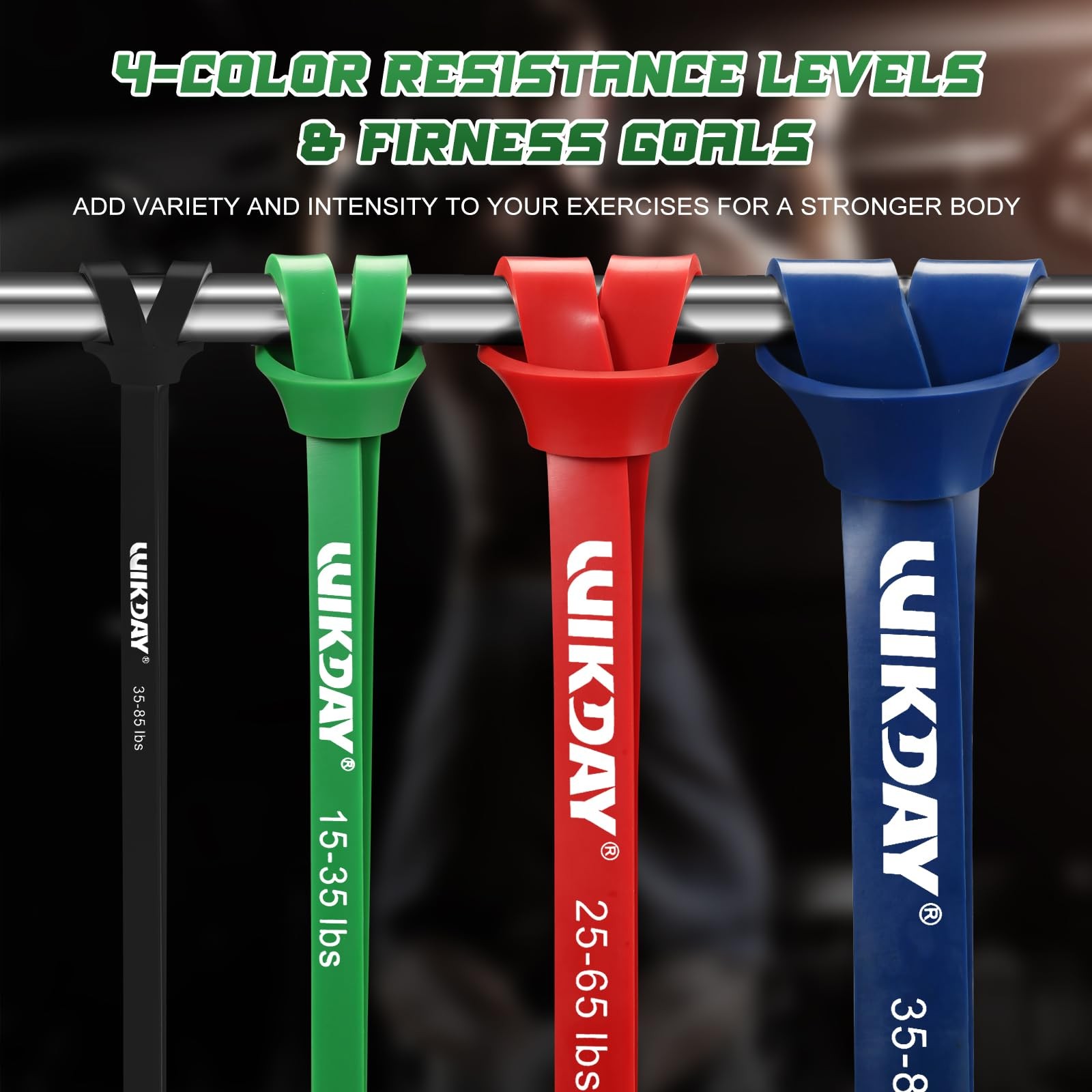 Resistance Bands, Pull Up Assistance Bands, Workout Bands, Heavy Exercise Ban...