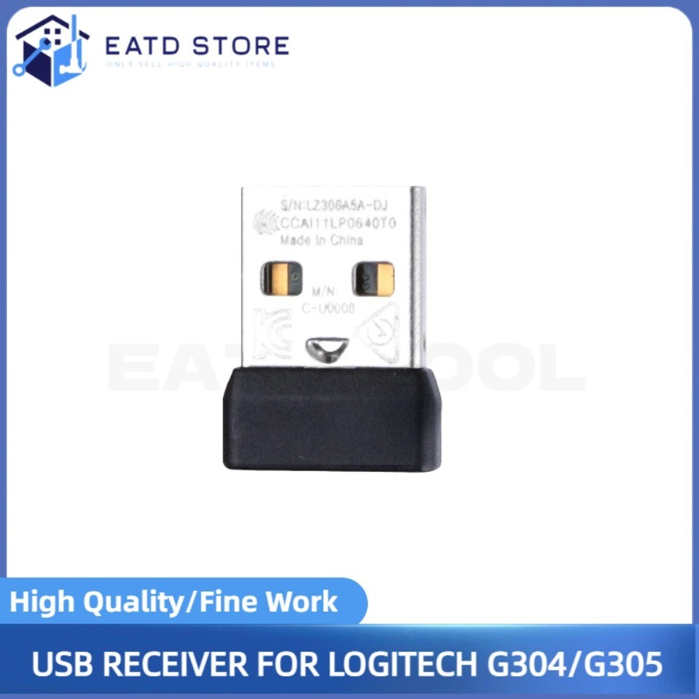 USB Receiver Adapter for Logitech G304/G305 Wireless Gaming Mouse Pairing
