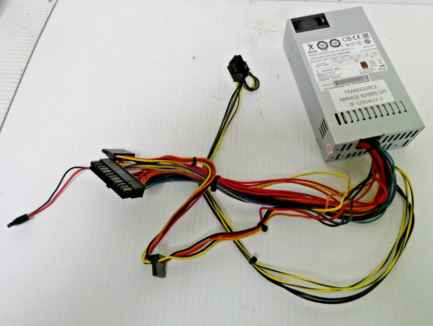 Transource / POWER MAN IP-S265AU7-2 Small 1U 265W Power Supply PSU Unit