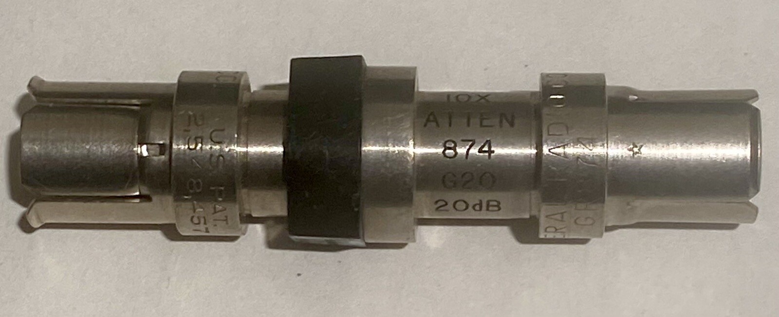 1 pc: General Radio 874-G20, attenuator, 20dB 10X