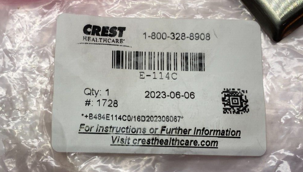 CREST E-104-1C Pull Cord Station (For Cornell 4000) 7' Cord - Visual Dual -