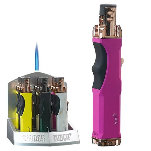 Scorch Torch Pencil Standing Torch grip-push button-easy dial Torch Lighter .