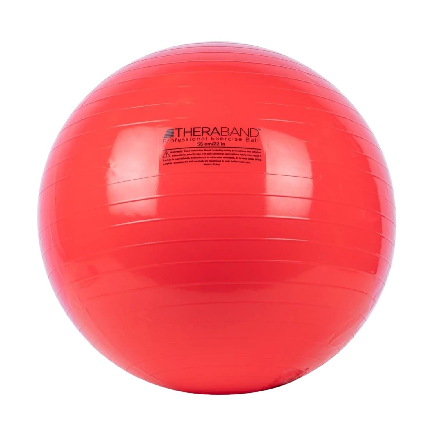 Exercise Ball, Stability Ball with 55 Cm Diameter for Athletes 5'1" to 5'6" Tall