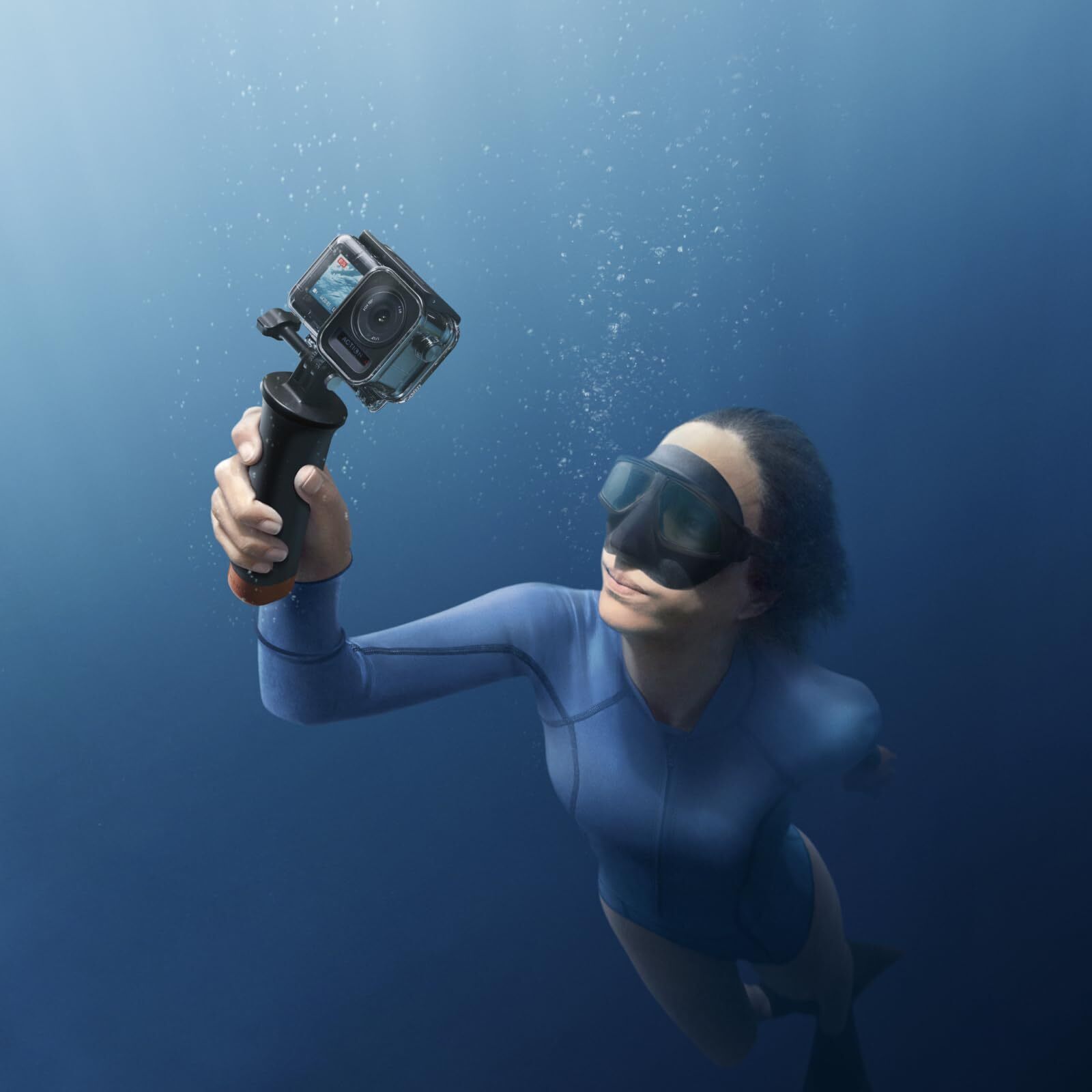 DJI Osmo Action Waterproof Case 60m Floating Handle Anti-Fog Inserts