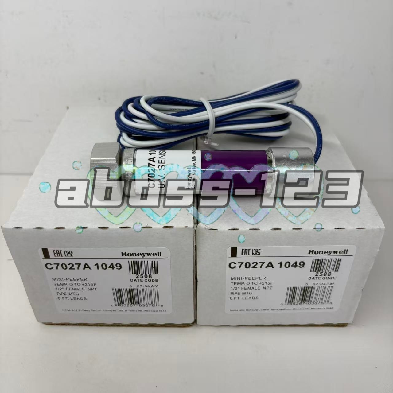 Honeywell C7027A 1049 Flame Detector Sensor C7027A1049#1pcs New In Box