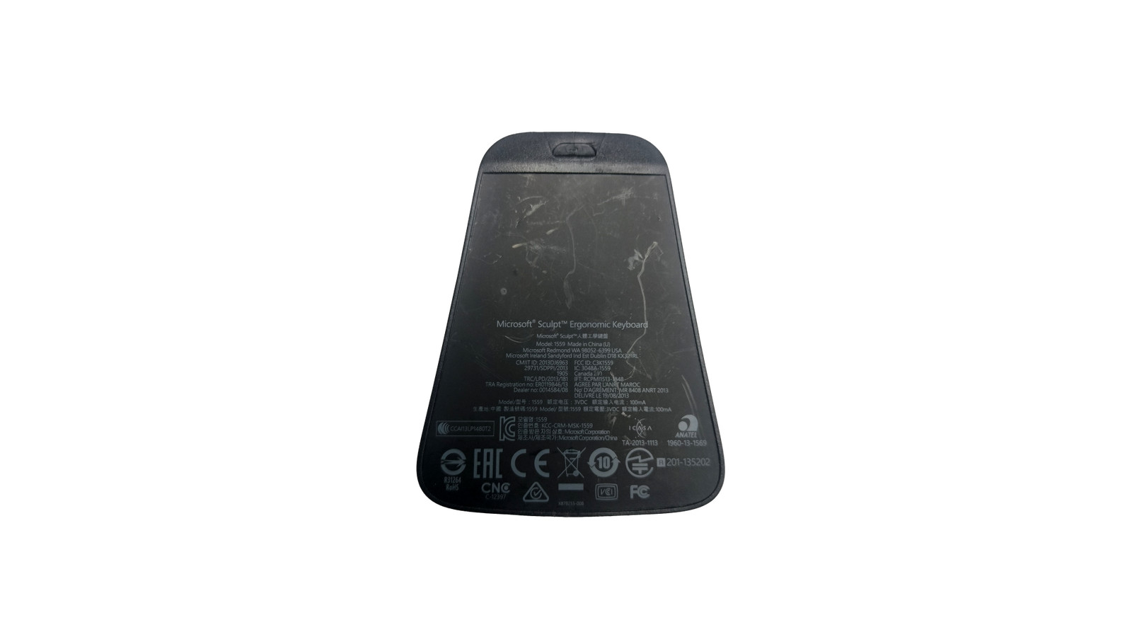 Microsoft Sculpt Ergonomic Wireless Keyboard 1559 Battery Cover