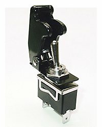 Safety Toggle Switch SPST 20 Amp "BLACK"