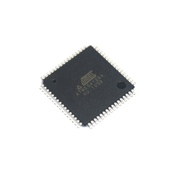 1PCS IC ATMEGA128A  ATMEGA128A-AU QFP-64 8-bit Microcontroller NEW