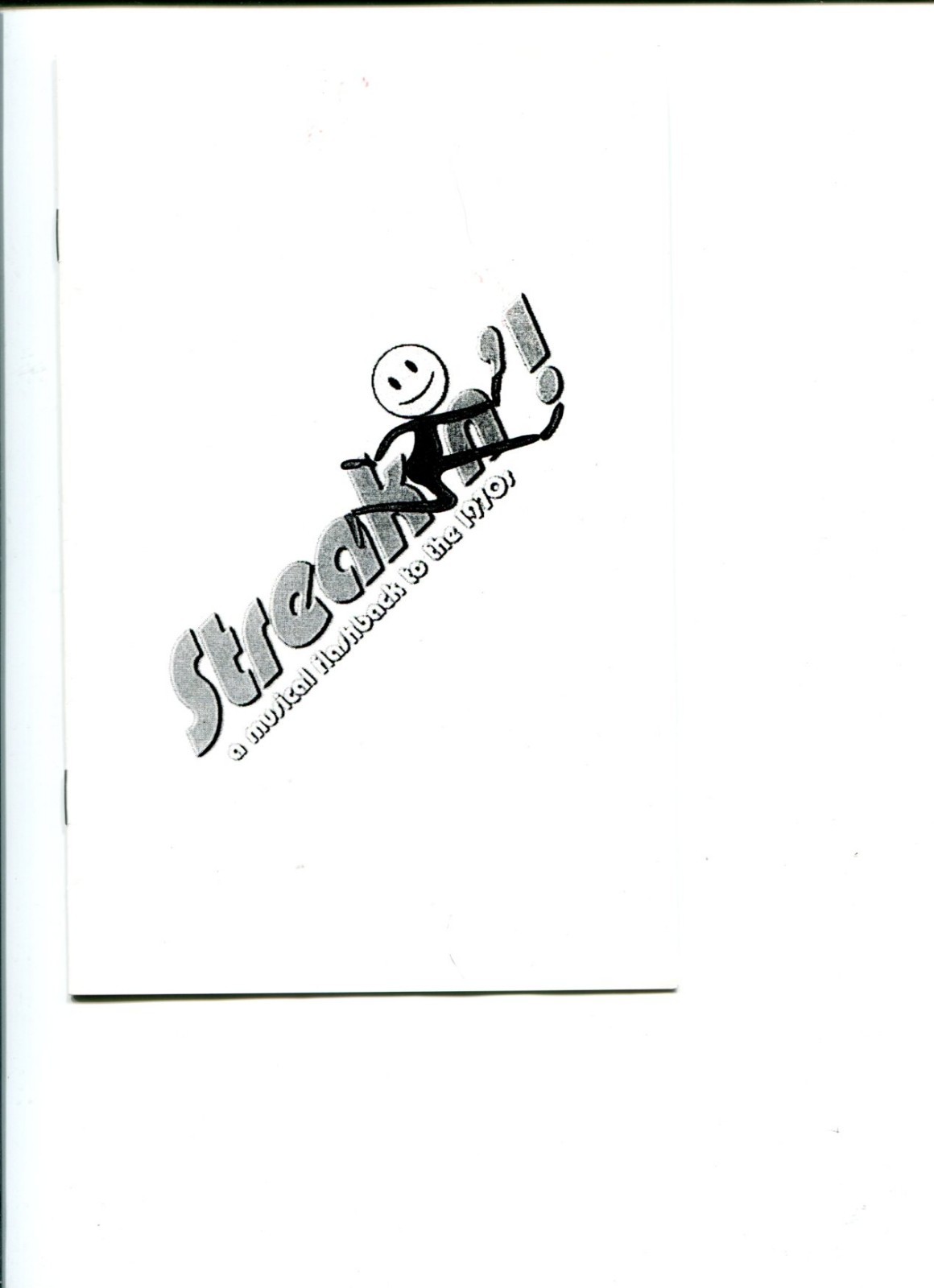 Tari Kelly Danny Vaccaro Monte Wheeler Streakin'! Cast Signed Autograph Playbill