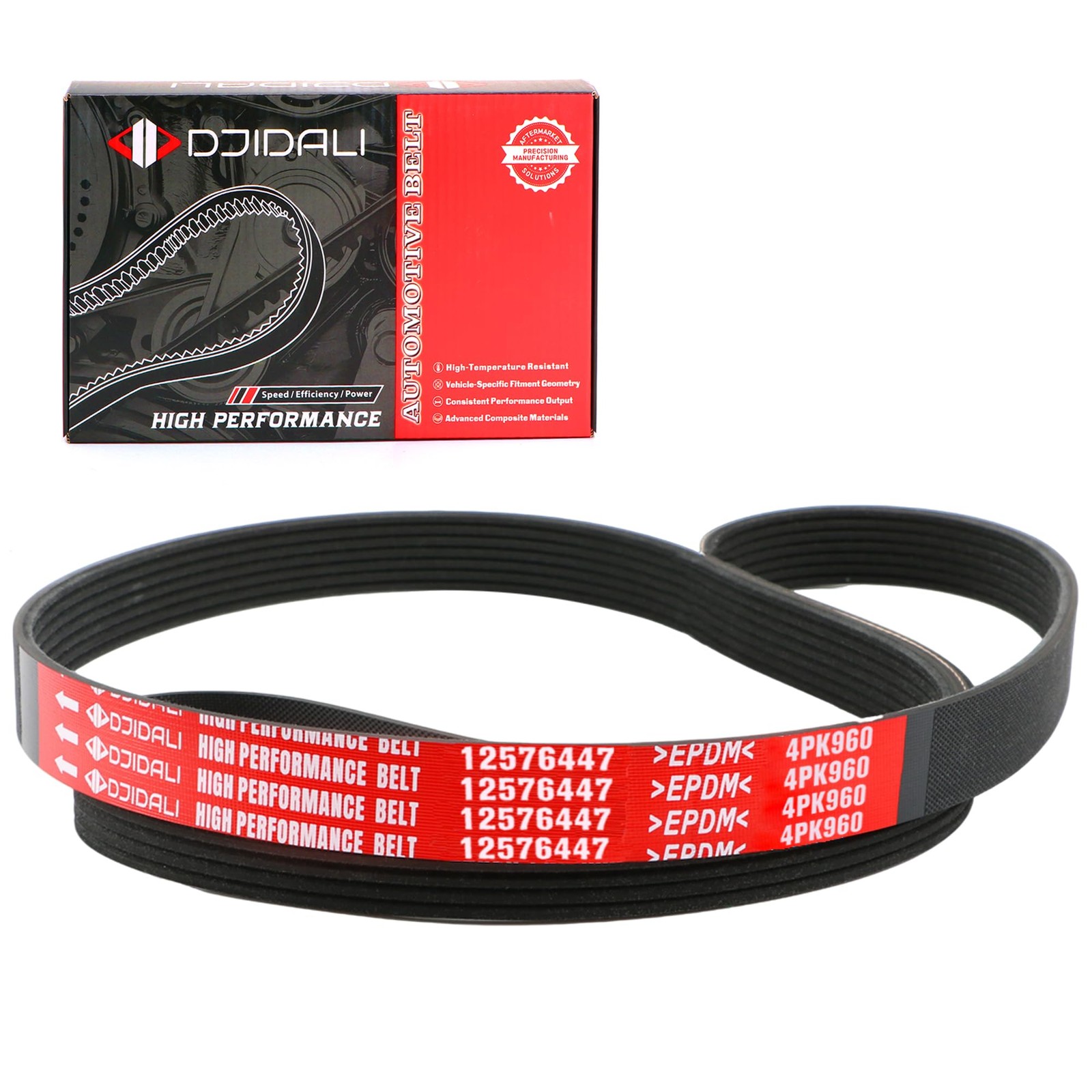 12576447 4PK960 Serpentine Drive Belt Chevrolet Silverado GMC Sierra Yukon