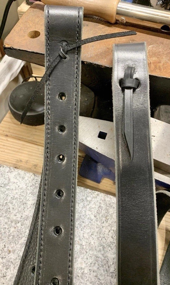 Custom Leather Saddle Off Billet Premium Cinch Straps Billets Western Horse Tack