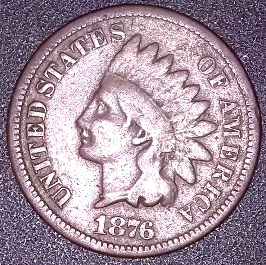 1876 NDIAN HEAD CENT 1C