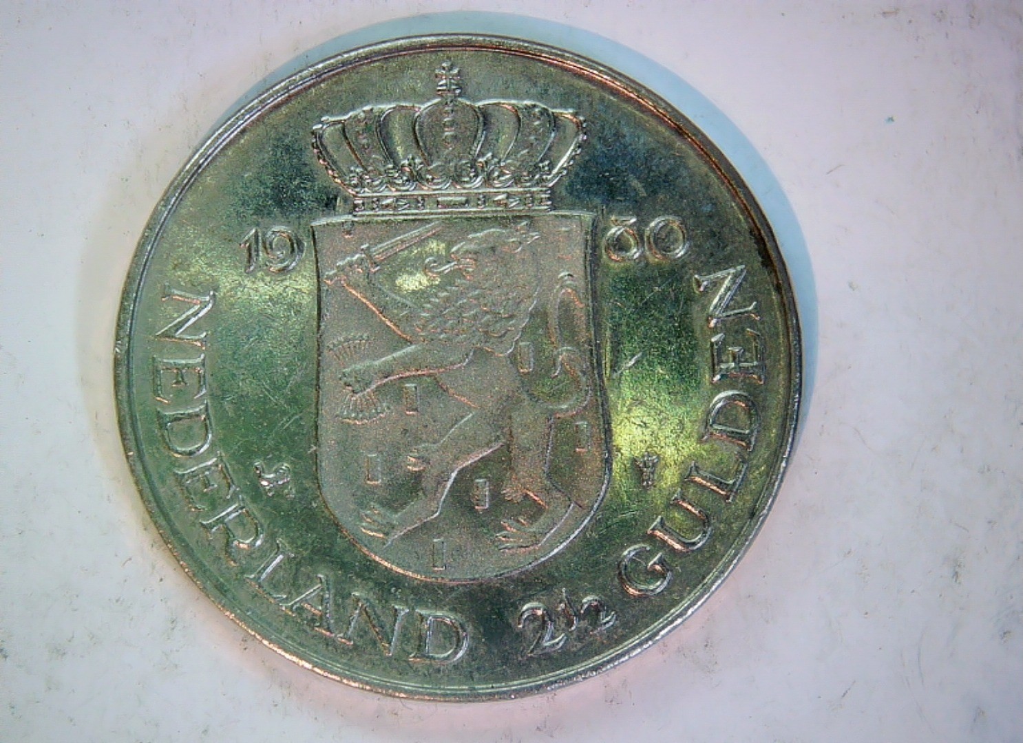 Netherlands 1900 2½ Gulden Netherlands 2½ Gulden (Beatrix & Claus 25th wedding a