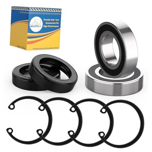 Golf Cart Rear Axle Bearing Seal Kit for EZGO TXT/RXV/Medalist/Marathon