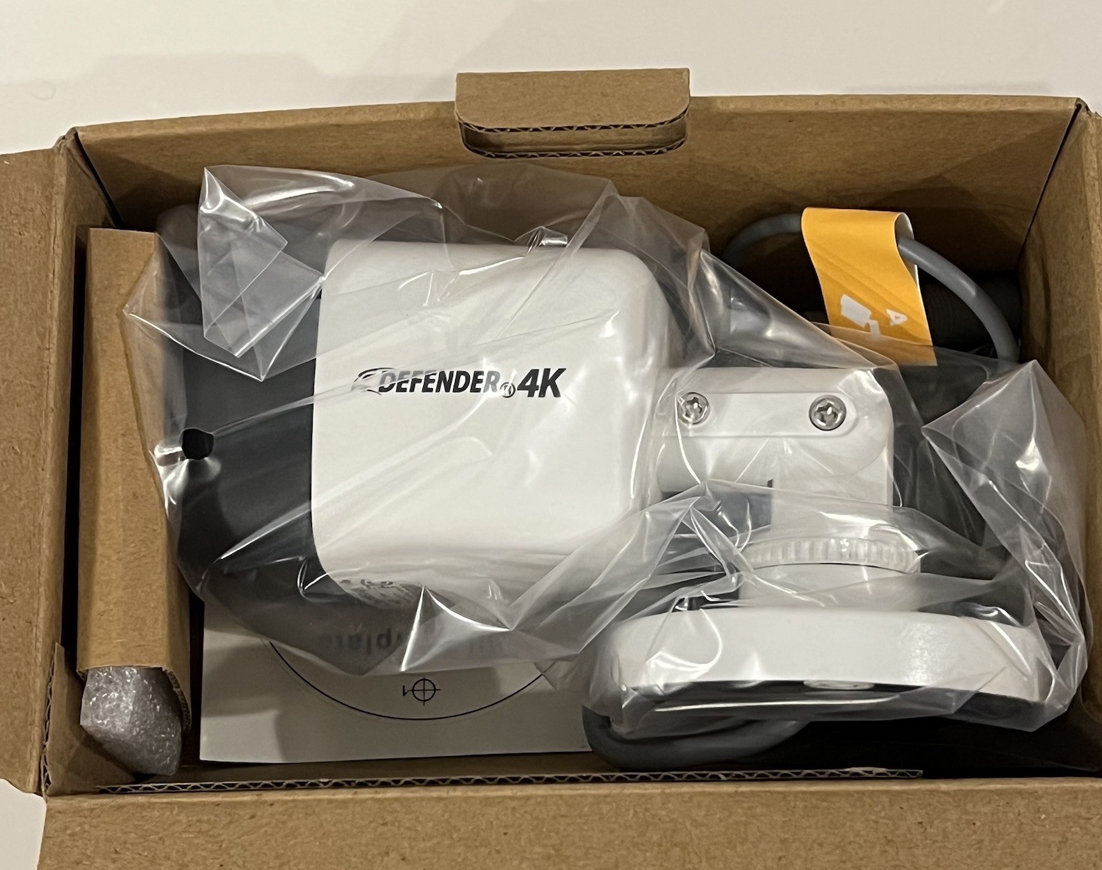 Defender 4K Ultra HD 3.6mm Add-on Wired Security Camera, Cable - 4KCB1V2