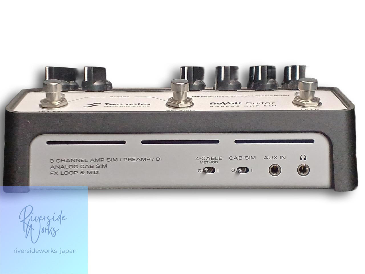 TWO NOTES Revolt Guitar Analog Amp Simulator Effects Pedal JP