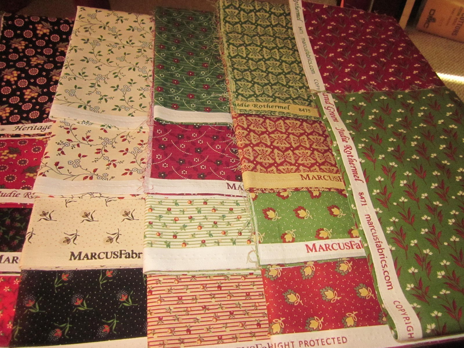 F6261,  2026 SALE, Judie Rothermel, 1800's reproductions,  fat quarters choices,