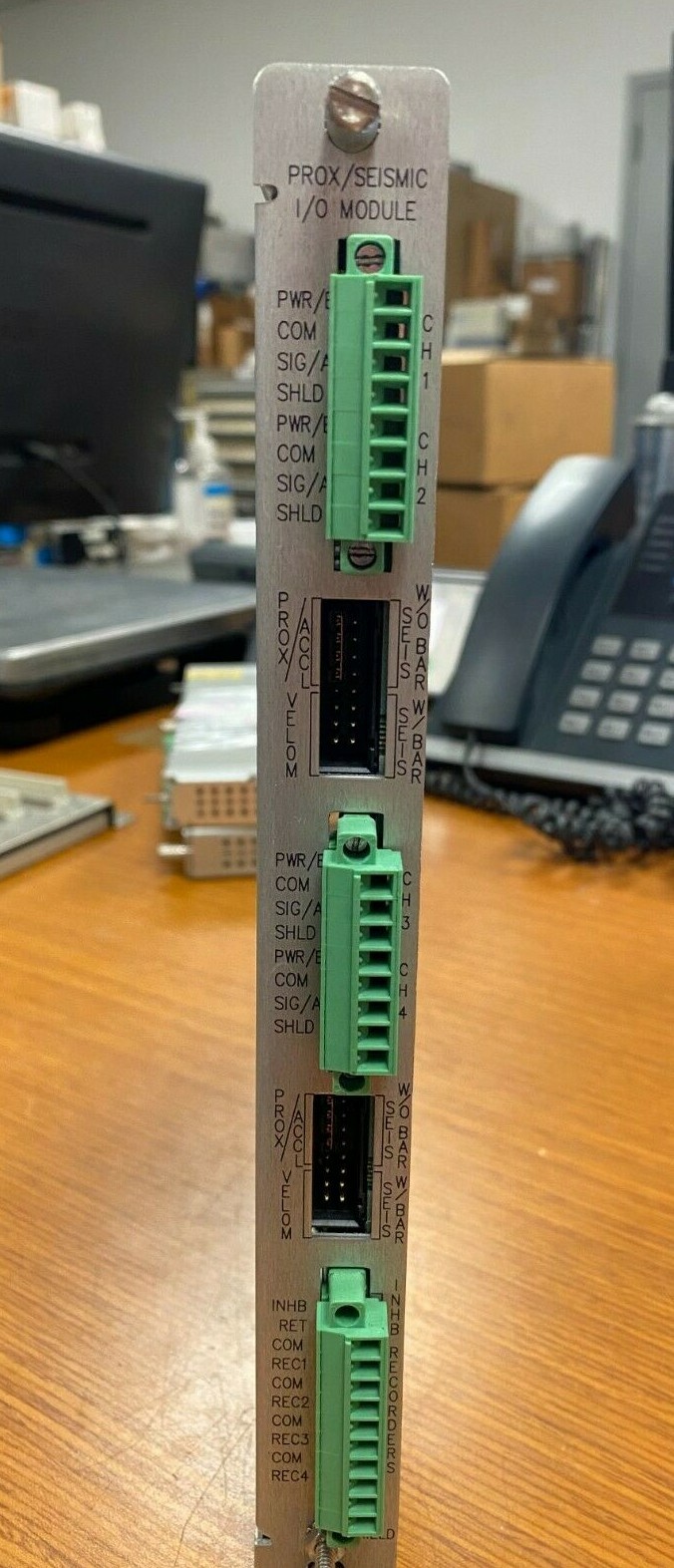 👀 BENTLY NEVADA PROX / SEISMIC I/O MODULE 128229-01