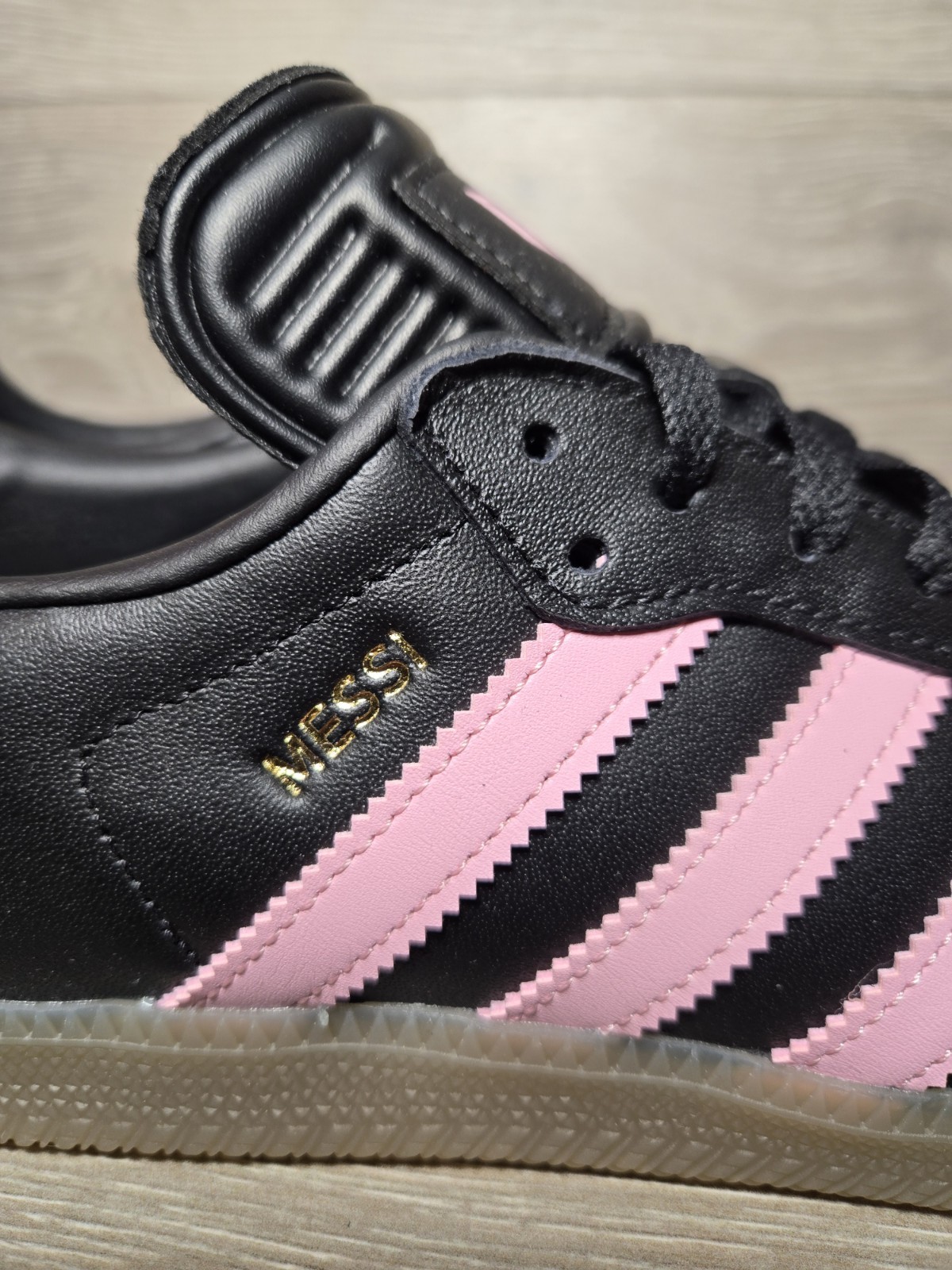Adidas Samba Messi Black Pink Gum Bottom Soccer Shoes Mens Sizes JP7845