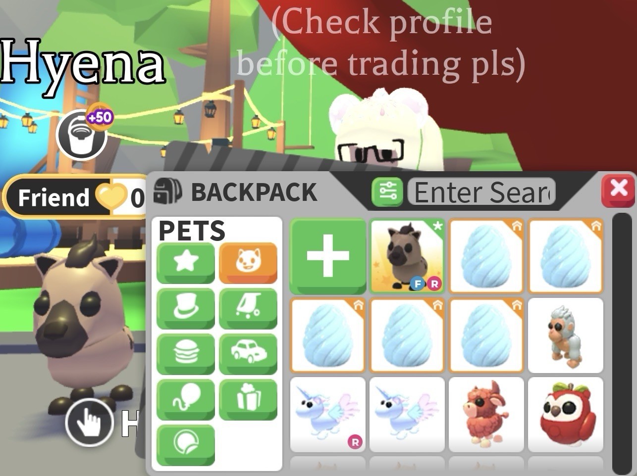 Adopt Me! Hyena Fly Ride