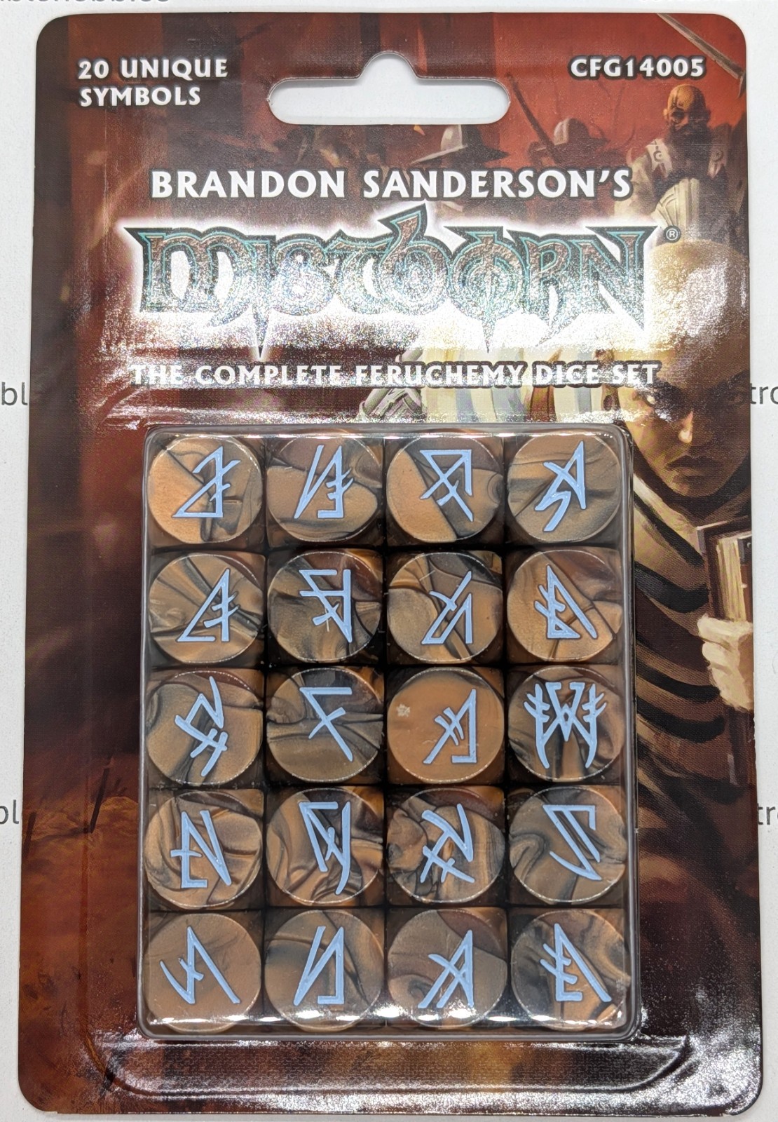 Mistborn Feruchemy Dice D6 Brandon Sanderson