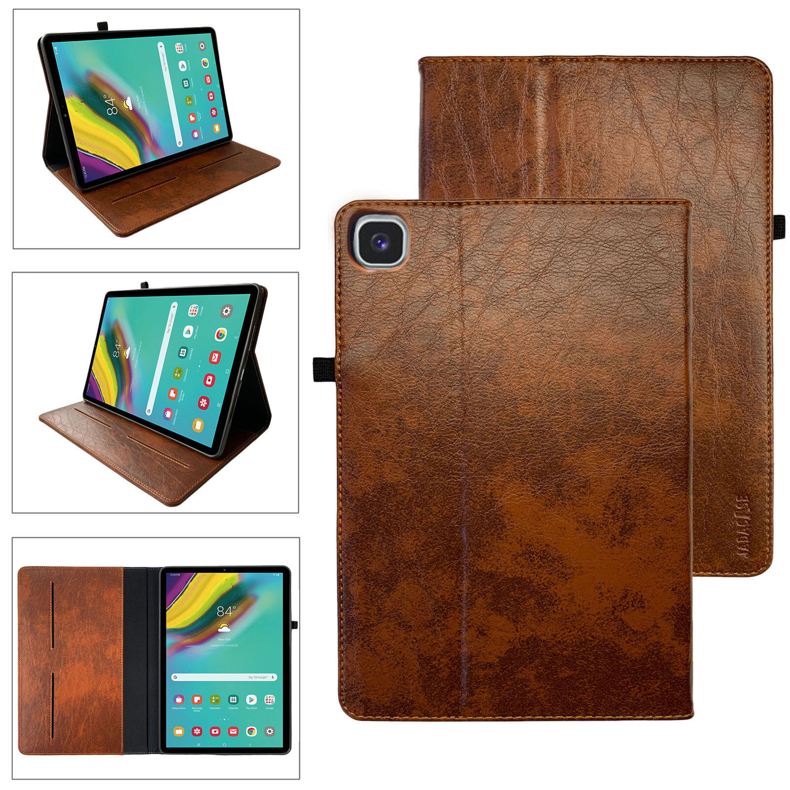 Leder Stand Case für alle Samsung Galaxy Tab Modelle !! Tablet Cover Schutzhülle