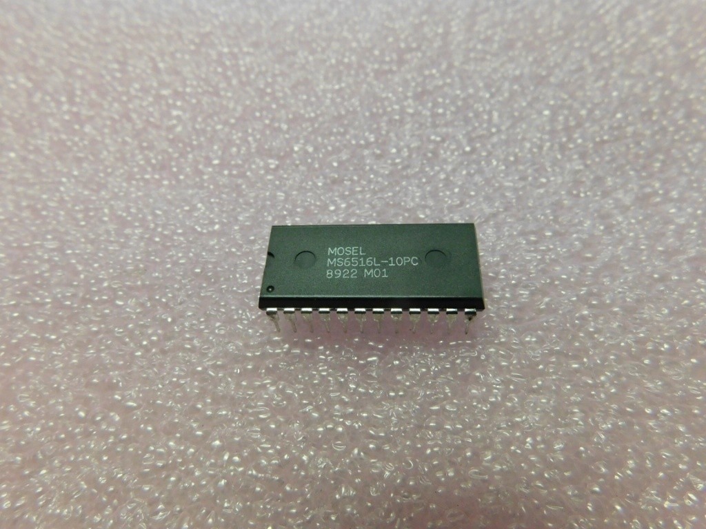 (15) MOSEL MS6516L-10PC -- DIP 24 -- 100ns SRAM -- Lot of 15 pcs